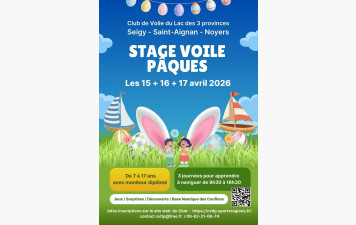 Un stage de 3 jours pour les vacances de Pâques